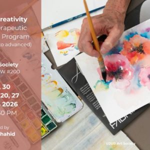 Corner of Creativity – 8 Week Therapeutic Watercolour Program - Regular